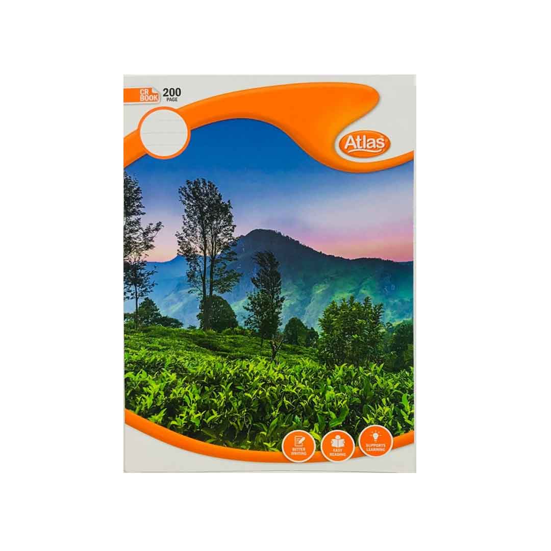 Atlas 200 Page CR Book  Fantasy Art Cover (Square Ruled)