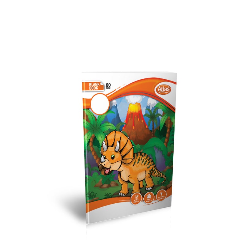 Atlas A5 Book Practical Blank 80 page
