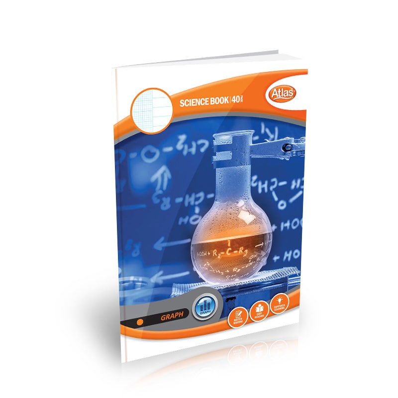Atlas A4 Science Book Graph 40 page