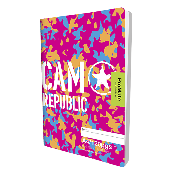 ProMate CR 120Pgs Single Ruled Book