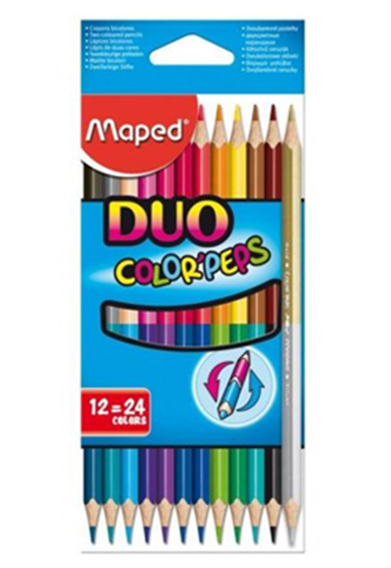 Colour Pencil (Maped Duo) 12 Colours