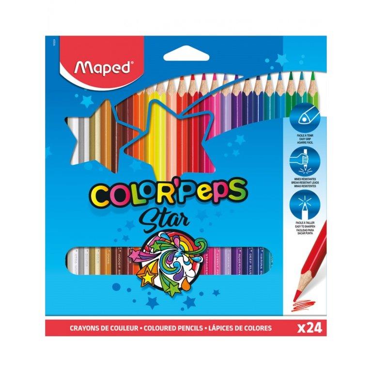 Colour Pencil (Maped) 24 Colours