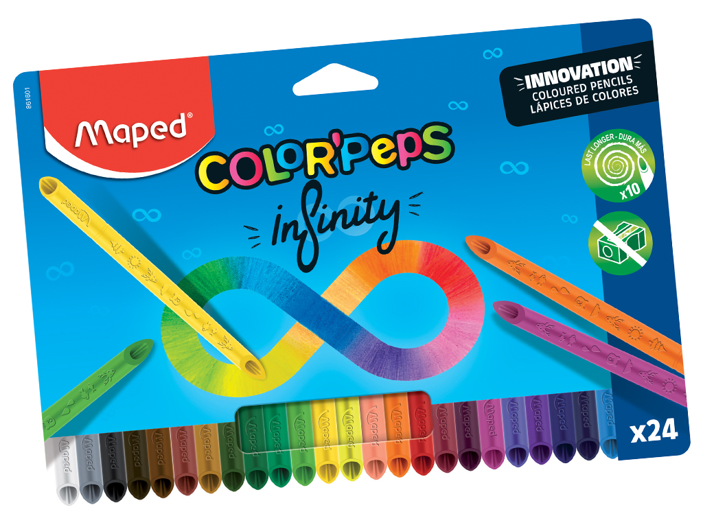 Colour pencils Maped ColorPeps Infinity 24pcs