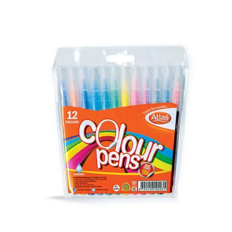Atlas Colour Pens 12Colours