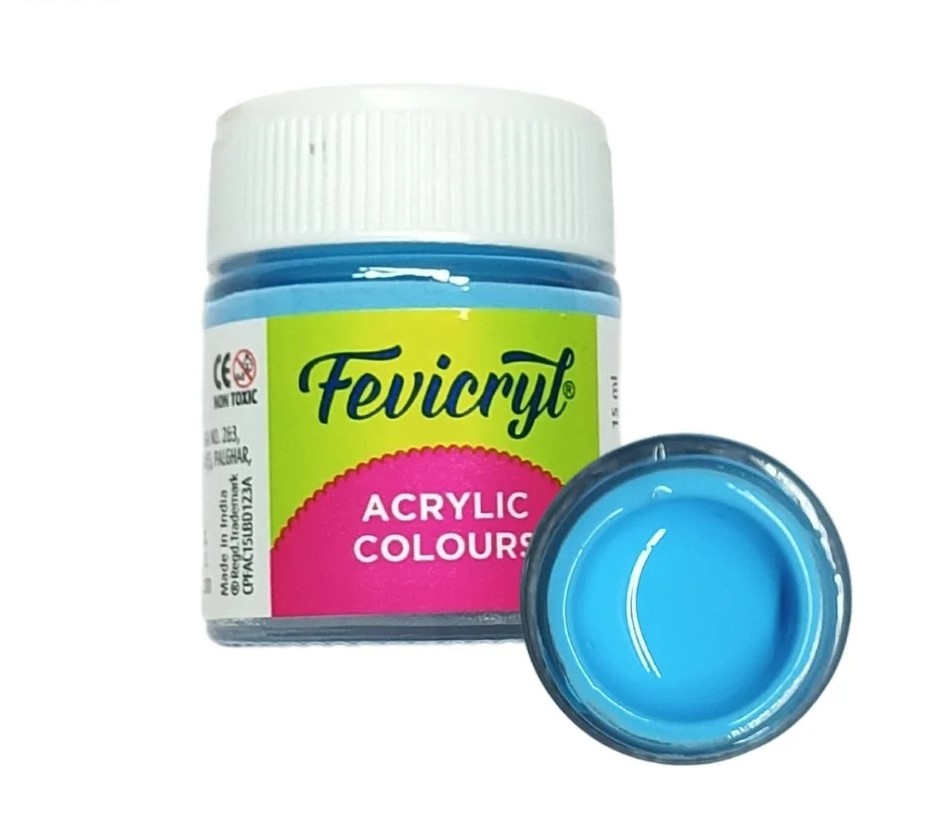 Fevicryl ‘Sky Blue’ Acrylic Color