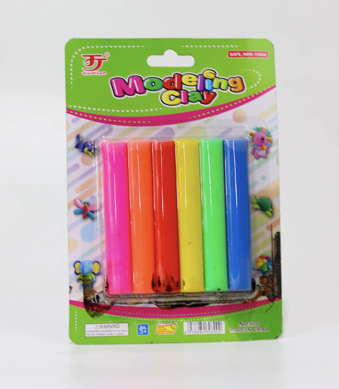 Modeling Clay 6 Shades 