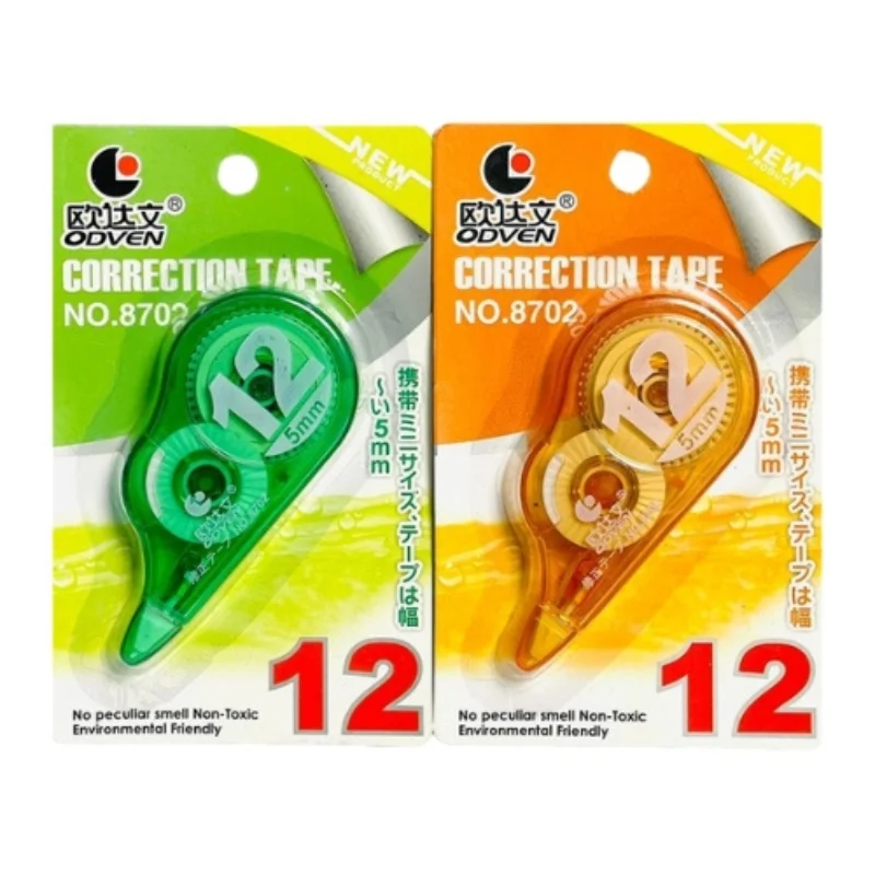 Correction Tape 12m/5mm (Tippex) – Random Colours – Single Pc