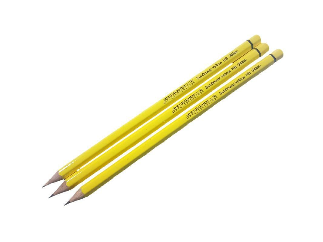 Atlas Sunflower Yellow HB Pencil 